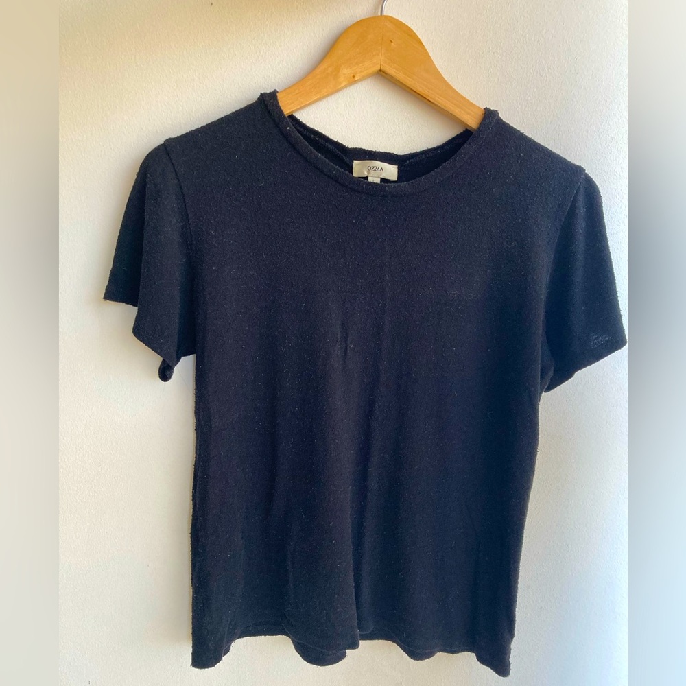 OZMA Regen silk noil t shirt
